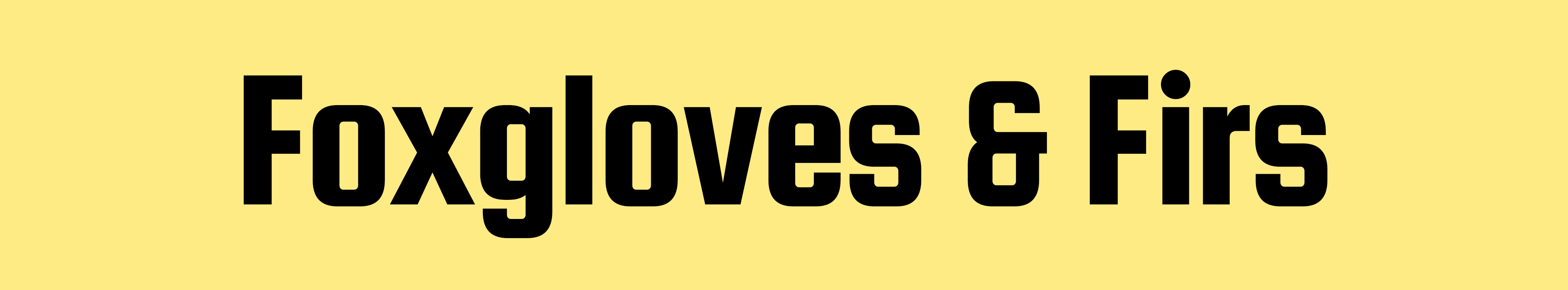 Foxgloves and Firs LLC